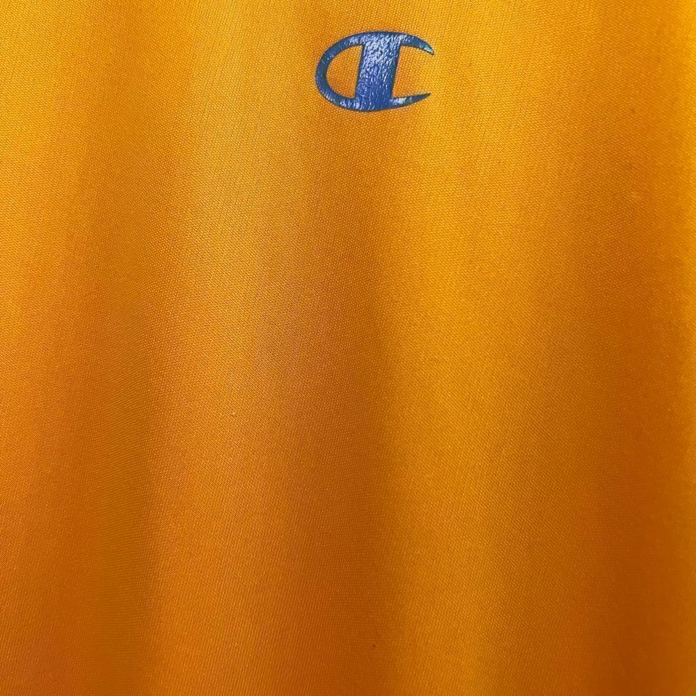 Champion XLg tall golden orange and black vapor shirt - Picture 6 of 6